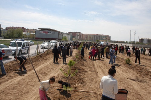 Karatay'da 800 Aa Toprakla Bulutu 